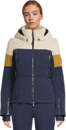 Obermeyer Cristallo Jacket Womens Coat Midnight Navy : 14, Elastane/Nylon