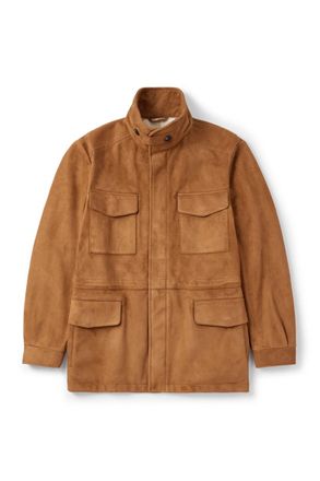 Loro Piana Suede Field Jacket