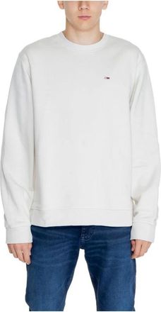 Tommy Jeans Maglione in cotone rigenerato con poliestere - - Knitwear - Uomo - Bianco - M
