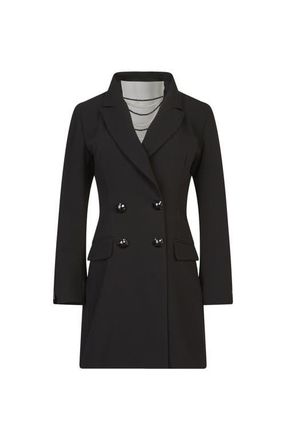 Anne Fontaine Champagne Jackets in Black at Nordstrom, Size 44 Eu