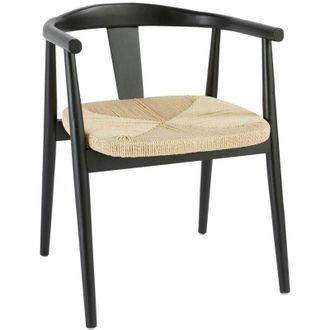 Atmosphera Atmosphera - Sill&oacute;n De Comedor Yamato Haya Negra Cr&eacute;ateur DInt&eacute;rieur