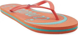 Candie's Reedley Flip Flop in Orange at Nordstrom, Size 11
