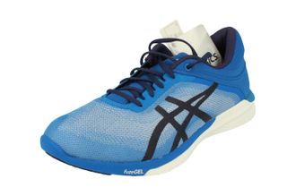 Asics Asics Mens Fuzex Rush Men Blue Trainers - Size UK 5.5