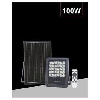 Trade Shop Trade Shop Traesio - Trade Shop - Faro Led 100 Watt Con Natural Light Solare Country 4000k Telecomando Tk09-100 W