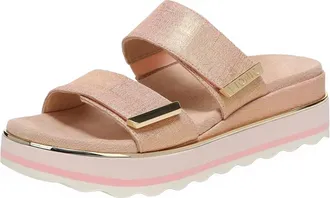 Vionic Womens Phoenix Brandie Flatform Sandals In Rose