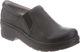Klogs Womens Naples Leather Shoes In Black