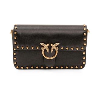 Pinko Cross Body Bag - Dames - Schoudertassen - Zwart - ONE Size - Nylon - Tassen