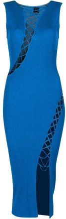 Pinko Pinko - Cerie Jurk - Dames - Jurken - Blauw - Maat: S