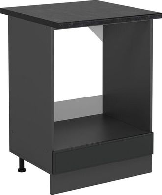 Vicco Armario Para Horno Empotrado R-line, Antracita Casa De Campo, 60 Cm, Et Antracita Vicco