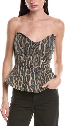 AFRM Afrm Merida Princess Peplum Top