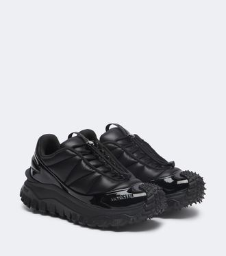 Moncler Zapatillas Trailgrip Puffer con charol
