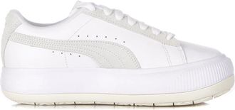 Puma Witte Su&egrave;de Lage Schoen Mayu Mix - Dames - Sneakers - Wit - 40 EU - Su&egrave;de - Schoenen
