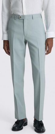 Vitale Barberis Italian Tailored Fit Aqua Tropical Trousers