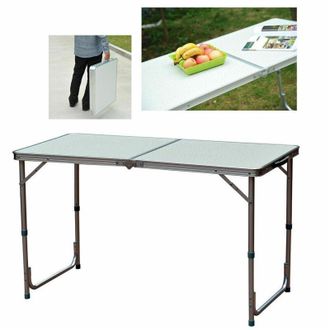 Trade Shop Mesa De Camping Y Picnic En Aluminio Plegable
