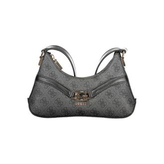 Guess Nero Poliuretano Women Shoulder Womens Bag
