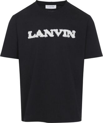 Lanvin Shearling Detail T-Shirt