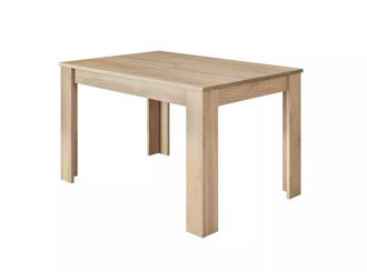 Usinestreet Mesa de comedor extensible roble canadian