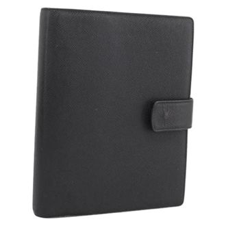 Louis Vuitton Pre-owned Day Planner Cover - unisex - Pre-owned - Zwart - Maat: ONE Size Leer