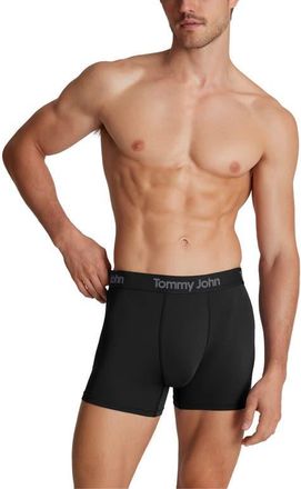 Tommy John 3-Pack Air Cool Mesh Boxer Briefs in Black at Nordstrom, Size Xx-Large