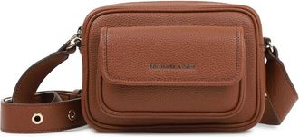 Michael Kors Elegante Schoudertas van Gecoat Materiaal - Dames - Schoudertassen - Beige - ONE Size - Tassen