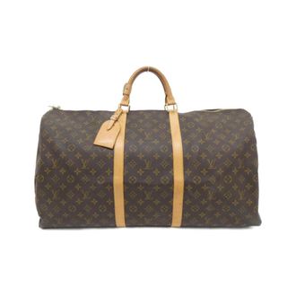 Louis Vuitton Marron Coated Canvas Boston Bag (Pre-Owned)