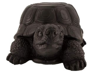 Schubiger M&ouml;bel Beistelltisch Schildkr&ouml;te Schwarz H: 24 cm