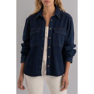 Kut from the Kloth Channing Denim Shirt in Disposition at Nordstrom, Size X-Large
