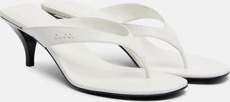 Gucci Vittoria leather thong sandals