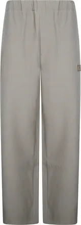 Amiri Straight-Leg Cady Track Pants with Side Patch and Ankle Slits