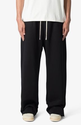 mnml Washed Cotton Ultra Baggy Sweatpants in Black at Nordstrom, Size Xxx-Large