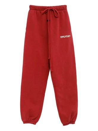 Fear of God Trainingsbroek met logoprint - Rood