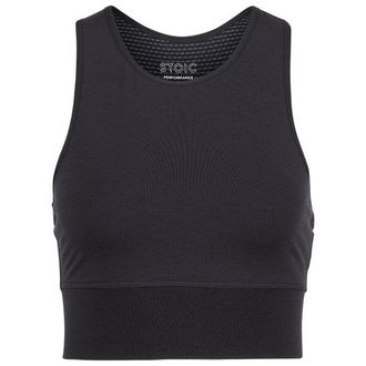 Stoic Merino150 SadjemSt. Top Merinounterw&auml;sche f&uuml;r Damen | grau/schwarz