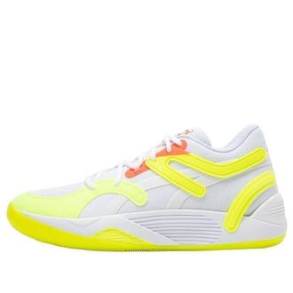 Puma Trc Blaze Court Glow Stick Yellow White 377400-01