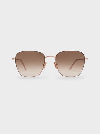 Charles & Keith Miranda Square Sunglasses