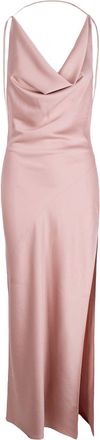 Andamane Vera Petal Satin Dress