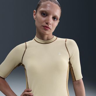 Nike Womens Nike ACG Chinati Dri-FIT ADV UV Protection Base Layer in Brown | HV0581-229