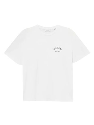 Les Deux Passion back-print graphic T-shirt - men - Cotton - S - White