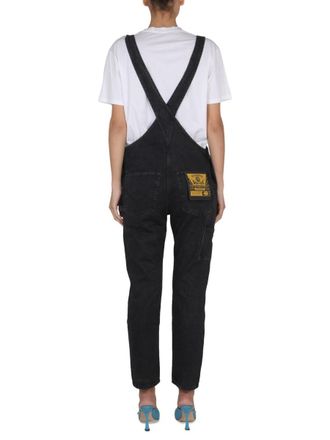 Washington Dee-Cee Logo-Embellished Jumpsuit - Black