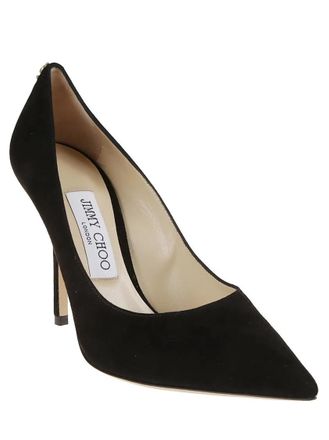 Jimmy Choo London Hohe Schuhe - Love 100 Suede Pumps - Gr. 36,5 (EU) - in Schwarz - f&uuml;r Damen
