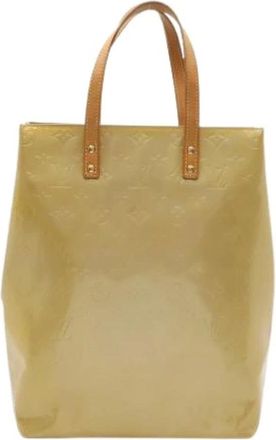 Louis Vuitton Pre-owned Tote Bags, female, Beige, Size: ONE SIZE Pre-owned Vintage Leather Tote Bag