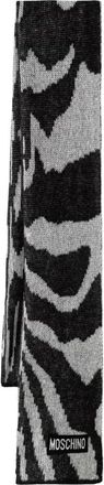 Moschino Abstract Gebreide Sjaal - Dames - Wintersjaals - Veelkleurig - ONE Size - Accessoires