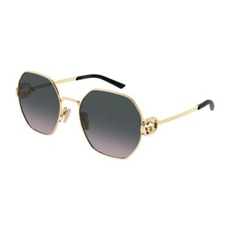 Gucci Gg2046S Zonnebril - unisex - Accessoires - Geel - Maat: ONE Size