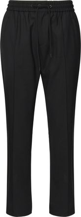 Dolce & Gabbana Black Stretch Wool Blend Pant