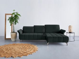 Inosign Ecksofa »Fresh L-Form« Federkern, wahlweise Kopfteilverstellung und motorischer Vorziehsitz