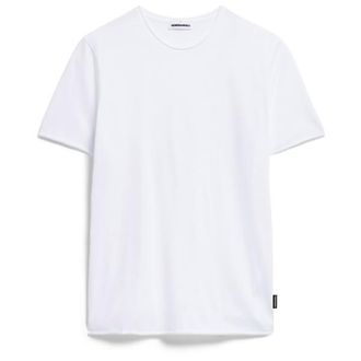 Armedangels Aamon Brushed T-Shirt f&uuml;r Herren | wei&szlig;