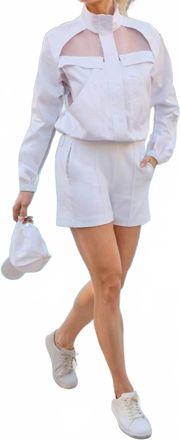 Anatomie Vivianne Pull On Short In White