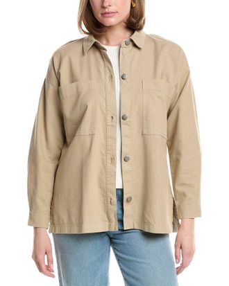 Eileen Fisher Eileen Fisher Classic Collar Shirt Jacket