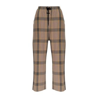 Fear of God Broeken, Dames, Bruin, M, Katoen, Katoenen geruite broek