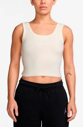 Nike Jordan Air Jordan Sweater Tank in Sail/Legend Light Brown/Sail at Nordstrom Rack, Size Xx-Large