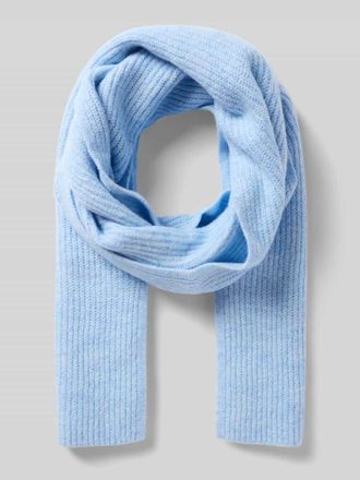Christian Berg Grobstrick-Schal in rechteckiger Form in Hellblau, Gr&ouml;&szlig;e 1